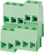 ڈبل قطار سکرو کلیمپ کنیکٹر 5.08 ملی میٹر