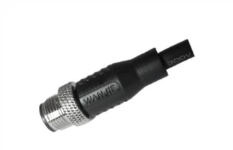 M12 Male UnShield A-کوڈنگ 17PIN PVC کیبل 2.0M M12X1.0