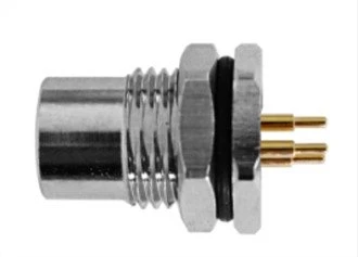 M8 فیمیل پینل فرنٹ فاسٹن B-کوڈنگ 5PIN M11*1.0